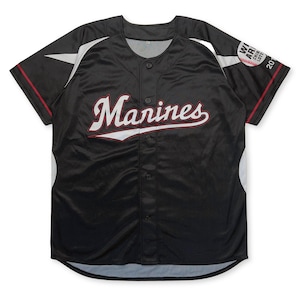 Genuine Japan NPB Chiba Lotte Marines Baseball Fan Jersey 2017 Black