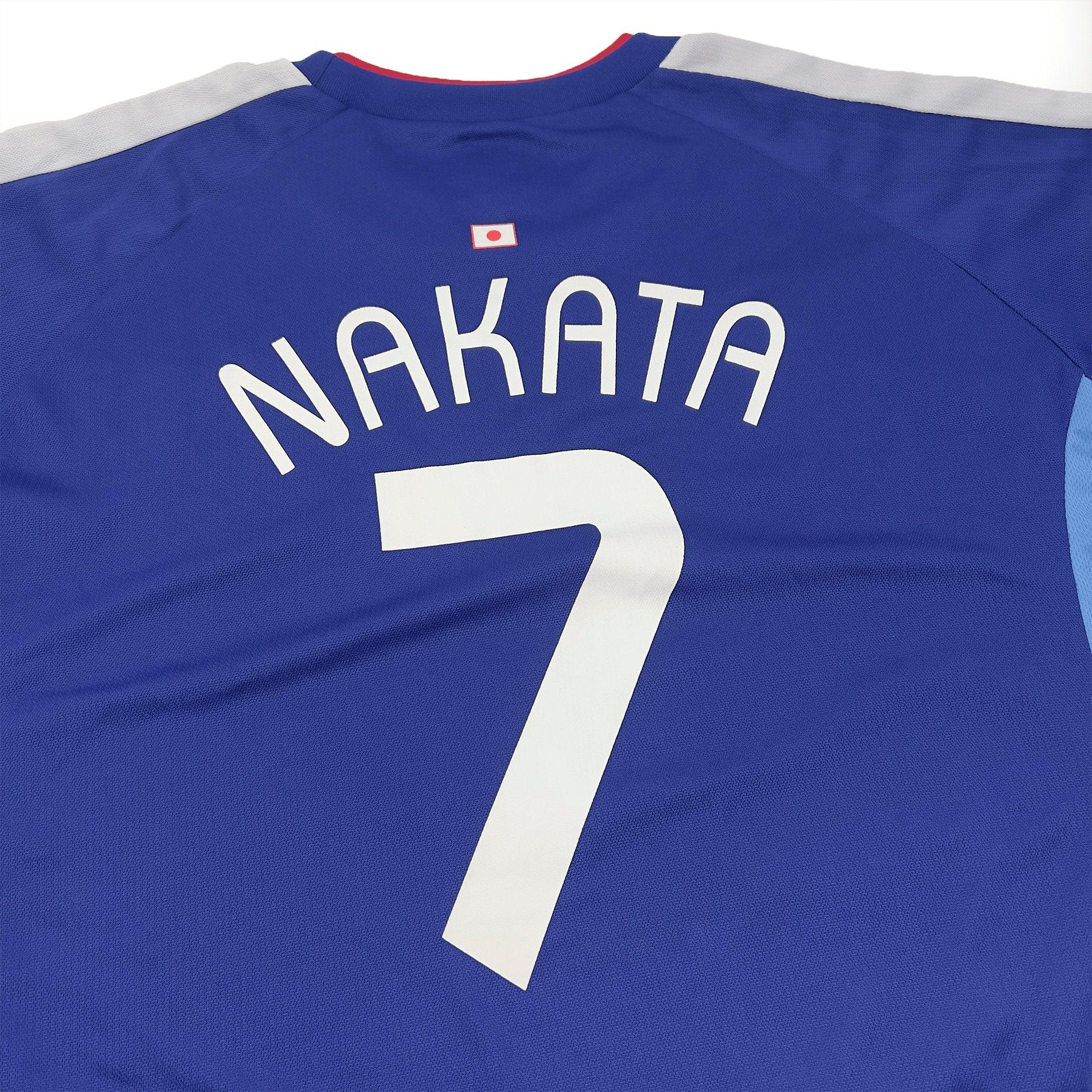 JAPAN1998 WORLD CUP 日本代表 サッカーシャツ NAKATA JAPAN1998 WORLD CUP 日本代表 サッカーシャツ NAKATA Japan