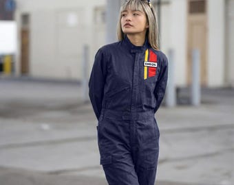 Jdm Genuine Japan Eneos Oil Staff Mechanic Coveralls Tsunagi Coveralls Blue