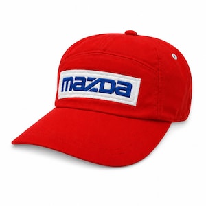 New Genuine Retro Vintage JDM Showa Era Japan Mazda Speed Mechanics Hat Cap Red