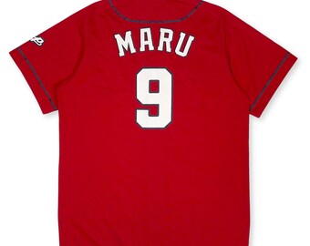 USEDレッドボール104球 New Official Retro NPB Japan Hiroshima Carp Baseball Jersey