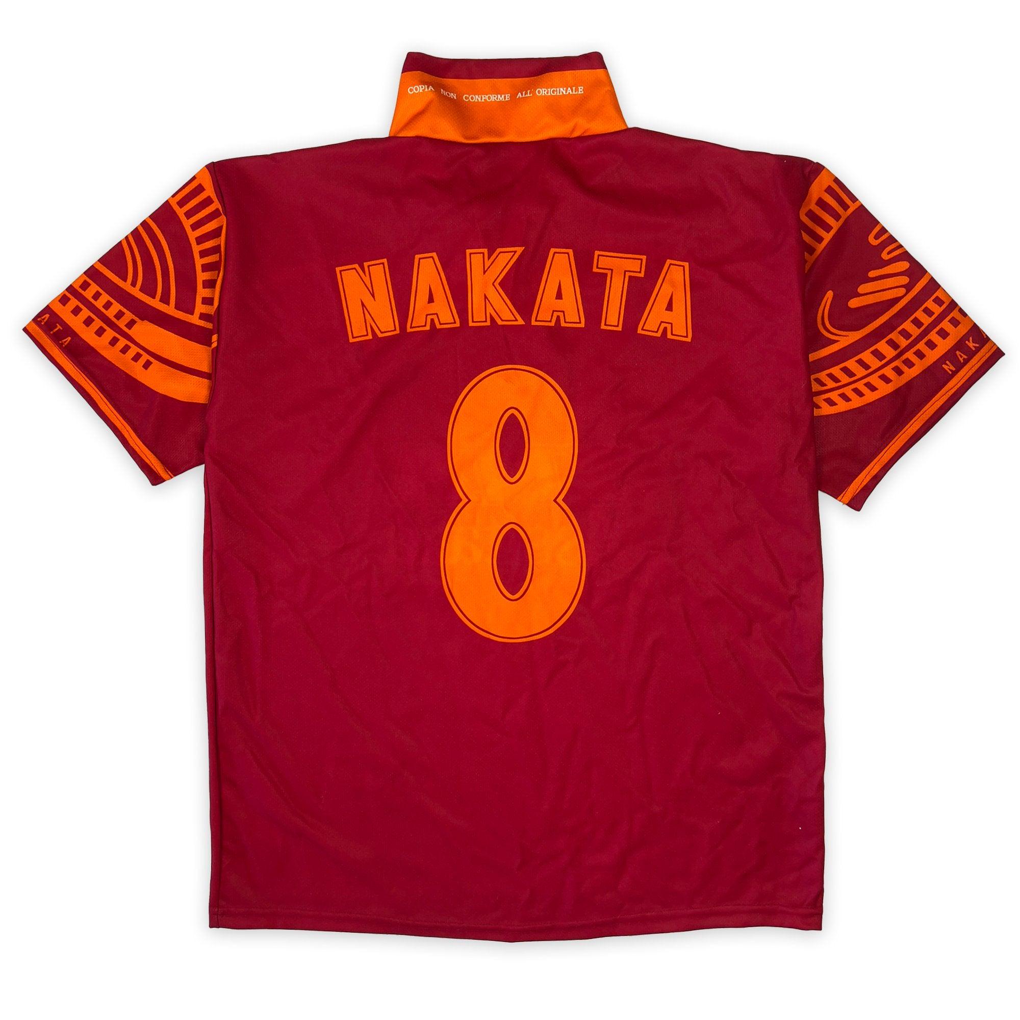 2000-01 Roma Home Shirt Nakata #8 - 6/10 - (S)