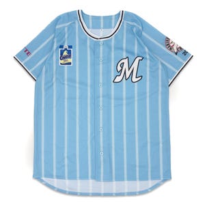 New Japan NPB Chiba Lotte Marines Baseball Promotional Jersey Blue 2019