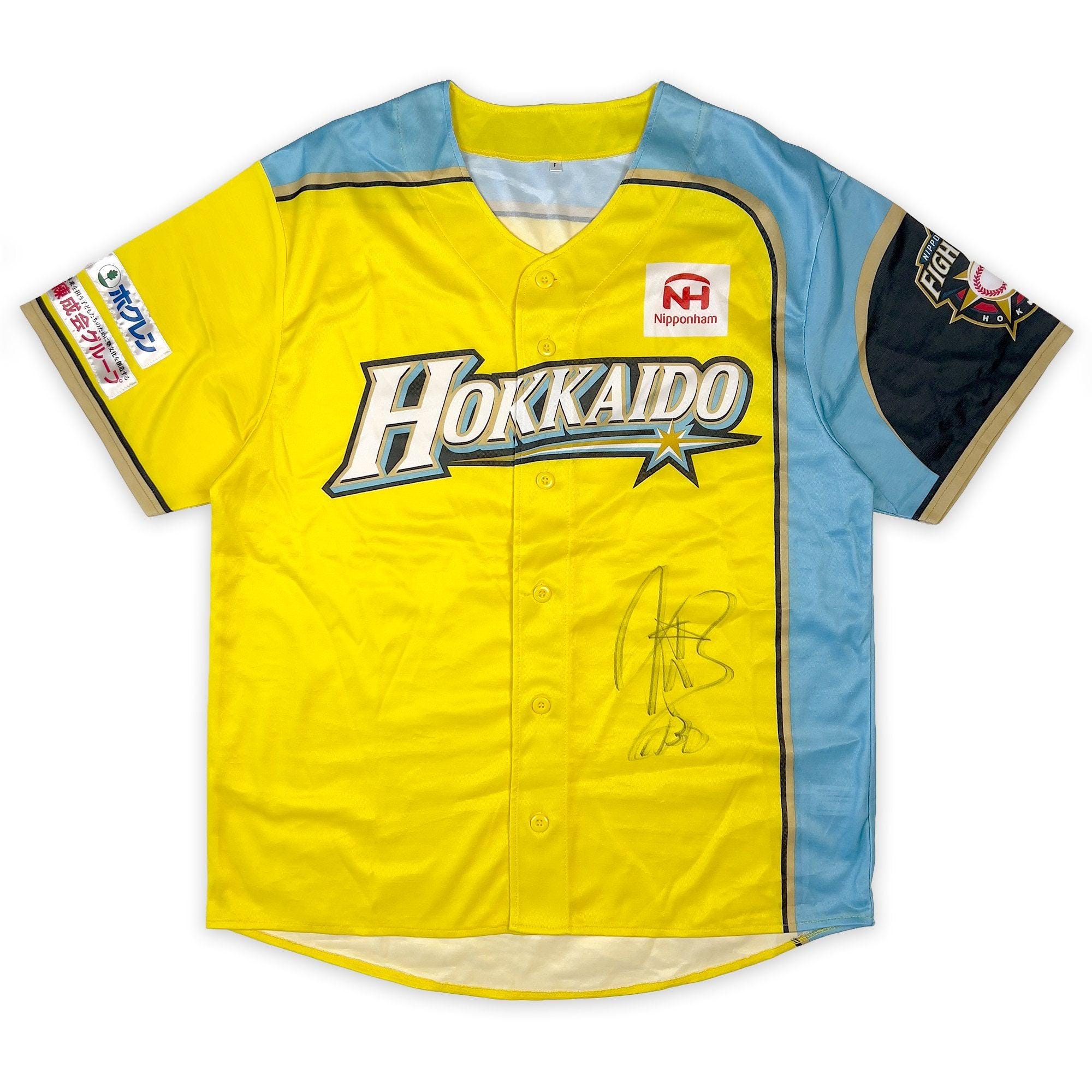 Retro Japón NPB Nos Encanta Hokkaido Nippon Ham Fighters Fan Jersey Azul | México