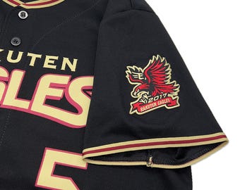 New Majestic Japan Baseball Tohoku Rakuten Eagles Eigoro