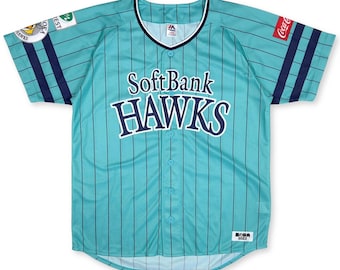 【c3594】【c3572】✨新品✨SoftBank Hawks Mizuno Club Hawks NPB Japan Softbank Hawks Baseball Knit