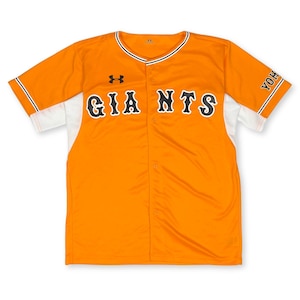 Retro Under Armour NPB Tokyo Yomiuri Giants Orange Soul Baseball Jersey 2015