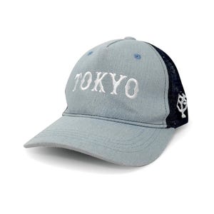 Retro Japan Tokyo Yomiuri Giants Greenfield Summer Promotional Hat Cap Blue