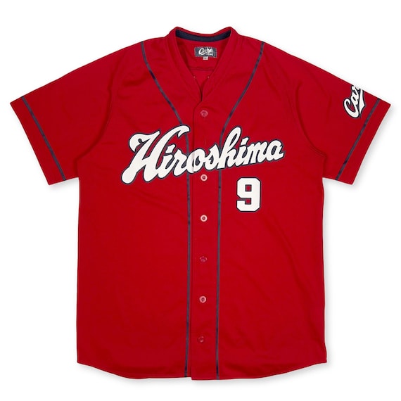 New Official Retro NPB Japan Hiroshima Carp Baseball Jersey
