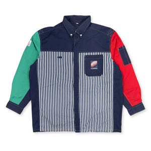 Retro Vintage Showa JDM Japan Cosmo Tankstelle Personal Arbeitskleidung Shirt