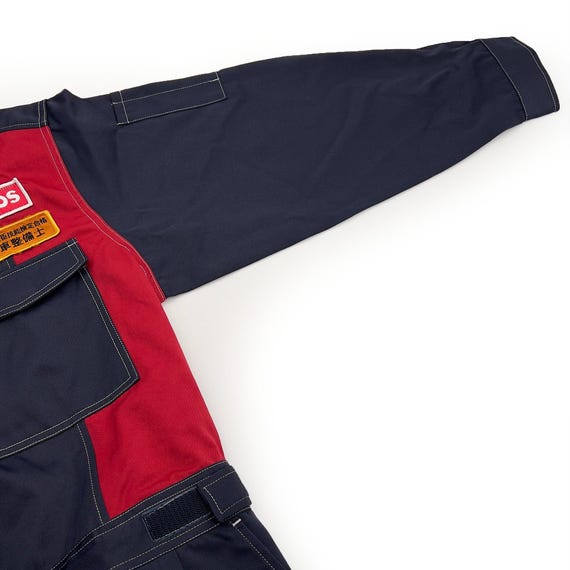Retro Japan JDM Eneos Oil Dr. Drive Summer Coveralls Tsunagi