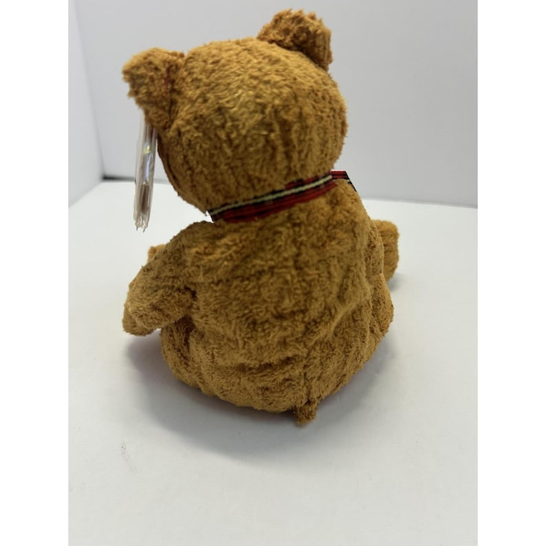 Vintage 2002 Ty Woody Brown Bear Beanie Babies Plush Stuffed Animal Small Cute image 2