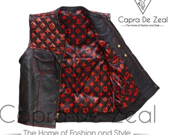 Louis Vuitton Monogram Crazy Denim Workwear Jacket, Black, 48