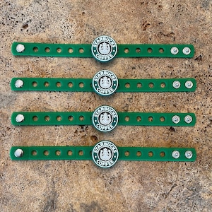 Party Favor Charm Bracelets, Gift, Coffee Lover