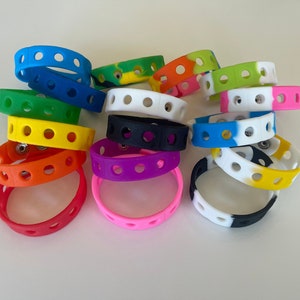 Charm Bracelets, Silicone Bracelets, Party Favors, Shoe Charms