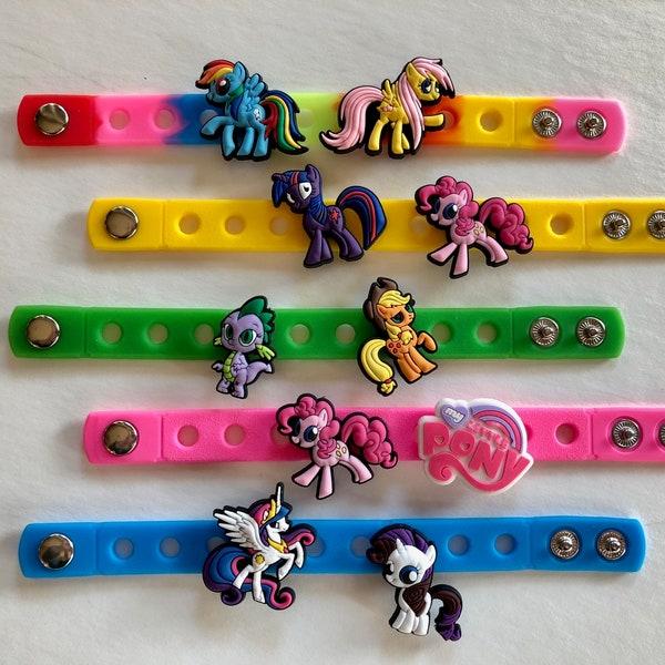 My Little Pony Party Favor Charm Bracelets