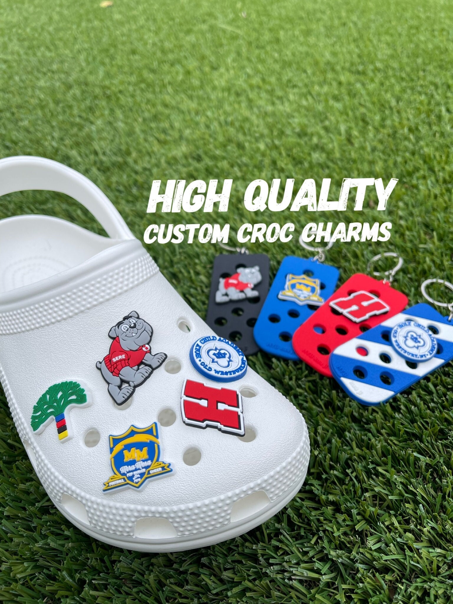 Custom Portrait/Picture Croc Charms