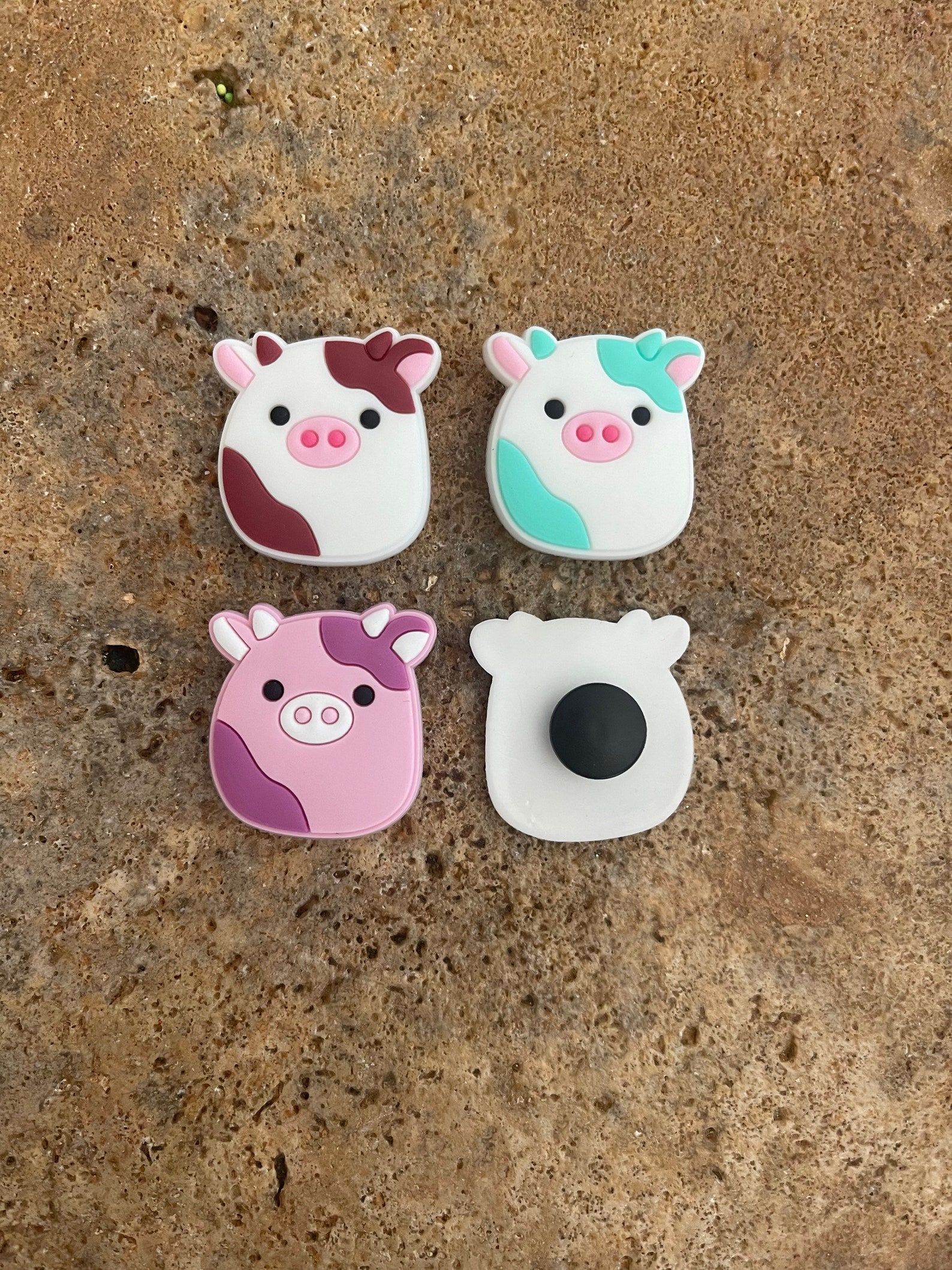 4 Croc Charms Kids Crocs Shoe Charms Cow Squishmallow Etsy