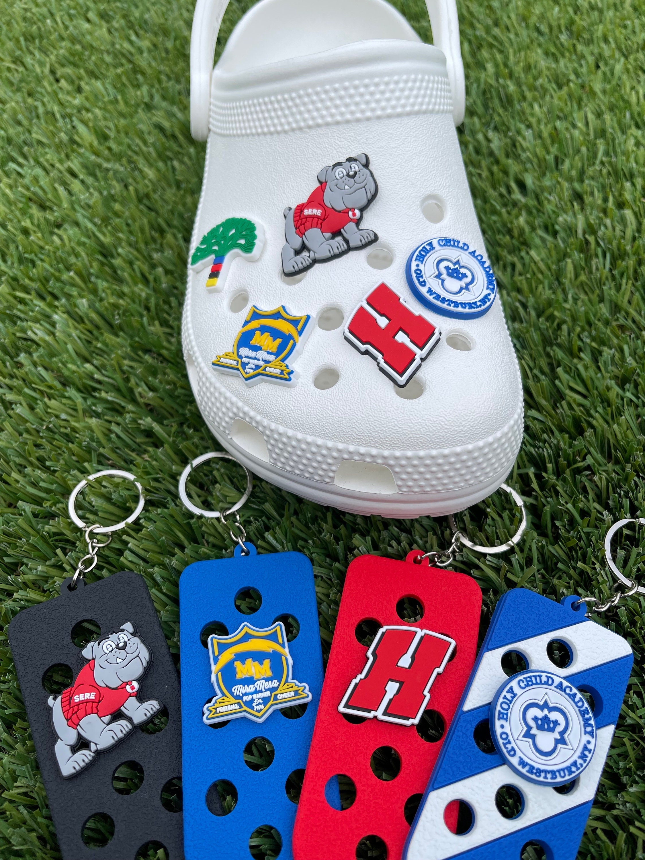 Mira Medals - Check out these awesome Croc Charms we produced for our  client! They are so cool. Hit us up for your very own custom croc charms.  Great for artists, fundraisers