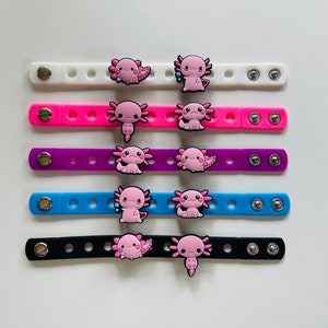 Axolotl Party Favor Charm Bracelets