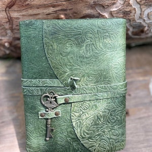Diario in pelle di carta vintage personalizzato Diario di viaggio in pelle Quaderno in pelle fatto a mano Caseificio artigianale