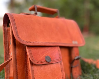 Kleine Crossbody-tasche, Ledertasche, Echtledertasche, Handgemachte Echtledertasche, Umhängetasche, Personalisierte Echtleder