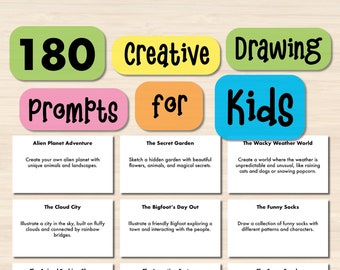 Creatieve tekenopdrachten voor kinderen