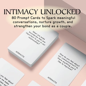 Date Night Couples Card Game - Perfect voor het opbouwen van intimiteit en het leren kennen van elkaar - Digitale download