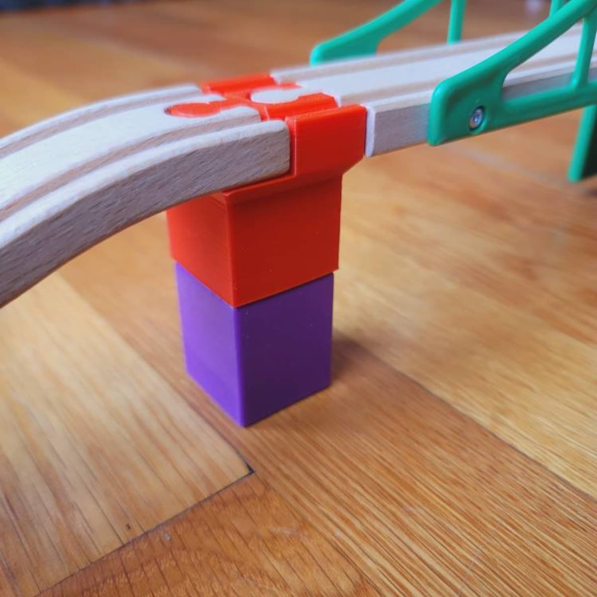 For family: Train Track Brio Megablok Connectors (White or Grey)