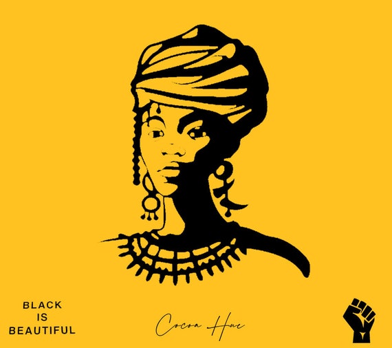 Yoruba African Woman Vinyl Decal Stickers Car Sticker Etsy