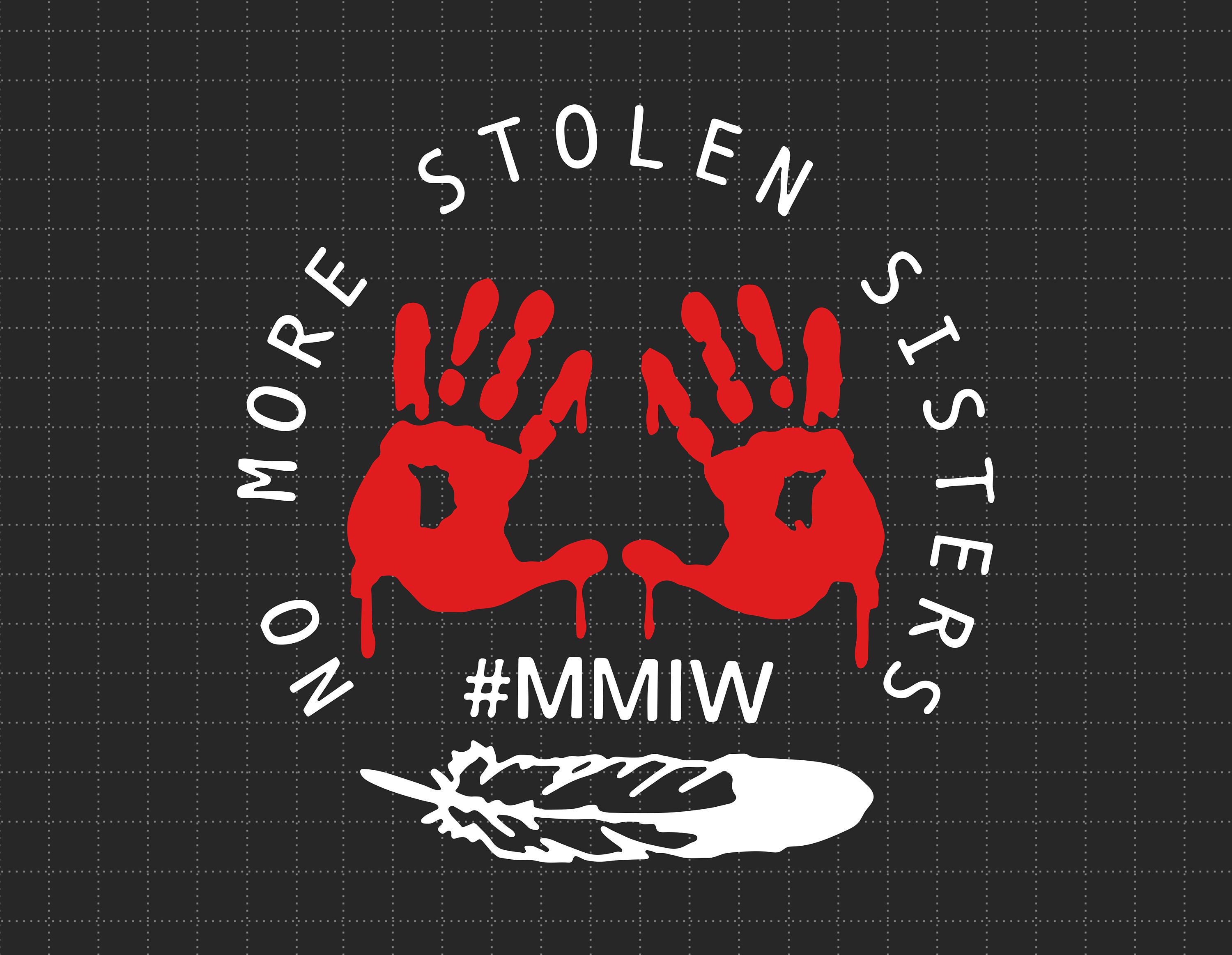Red Hand Native American Svg, Native Svg, Indian Svg, Mother's Day Svg ...