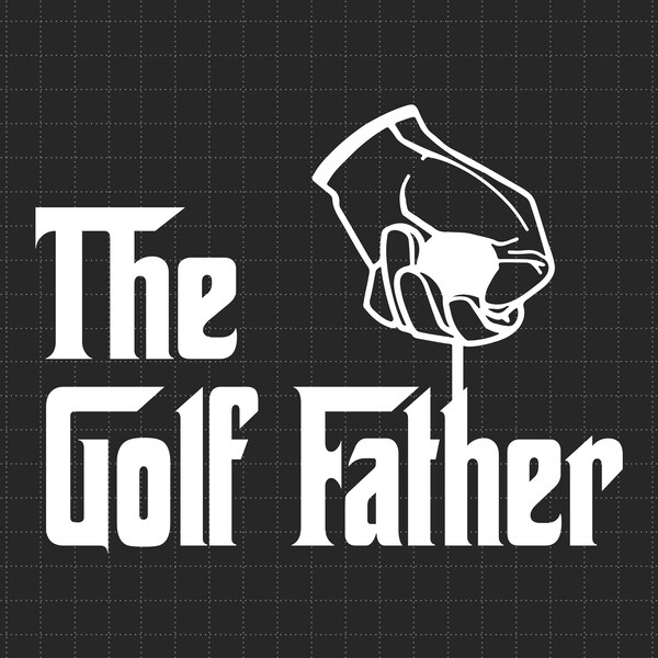 The Golf Father Svg, Golfing Svg, The Golf Dad Svg, Best Dad Svg, Father's Day Svg. Fatherhood Svg