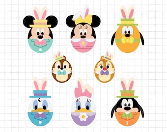Funny Easter Bunny Ear Svg, Bunny Svg, Rabbit Svg, Easter Svg, April 17 Svg, Candy Egg Svg, Easter's Day Svg, Christian Svg
