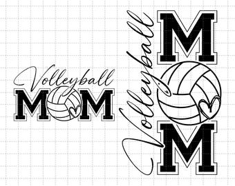 Volleyball Mom SVG PNG, Volleyball Mom Shirt Svg, Volleyball Svg, Volleyball Mama Svg, Volleyball Shirt Svg, Game Day Svg, Sports Mom Svg