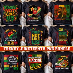 Bundle Juneteenth Png, Black King Png, Afro Woman Png, Ils ne nous aiment pas Png, Blackity Png, Rupture de toutes les chaînes Png, Mois de l'histoire des Noirs