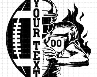 Football Player Svg, Football Name, Football Svg, Football Team, Football Season, Football Player Png, Football Shirt Svg, Png Dxf