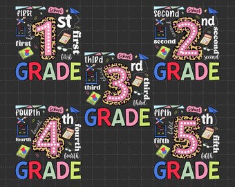 Back to School Bundle Teacher Png, Kindergarten Png, Back to School ...