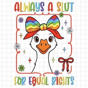 Regenbogen Gans Png, süße LGBT Gans Kokette Png, Stolz Vibes Png, Liebe ist Liebe Png, Gay Pride Png, Stolz Monat Png, Gay Gans Png