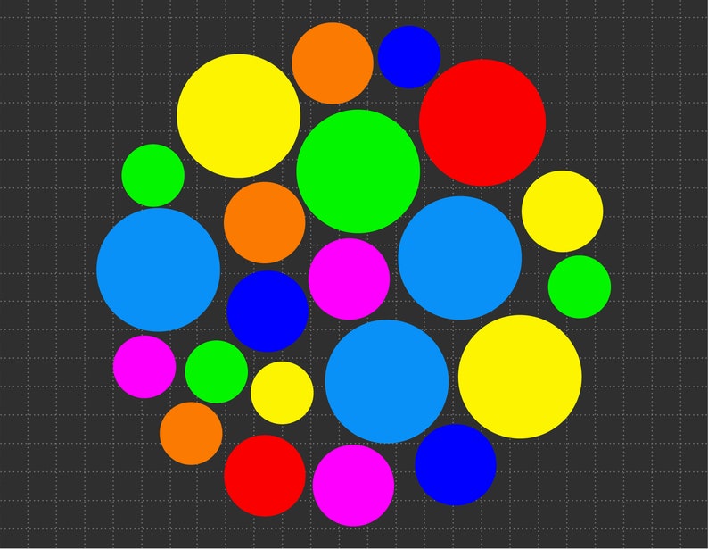 Rainbow Polka Dot International Dot Day Svg Png Happy Dot Day - Etsy