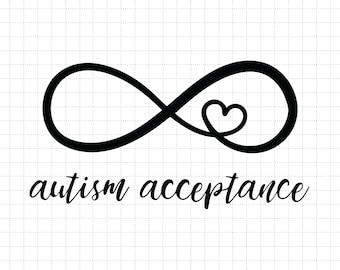 Infinity Autism Love Acceptance Svg, Autism Heart Puzzle Svg, Puzzle Piece, Autism Support, 2nd April Svg, Autism Awareness, Autism Proud