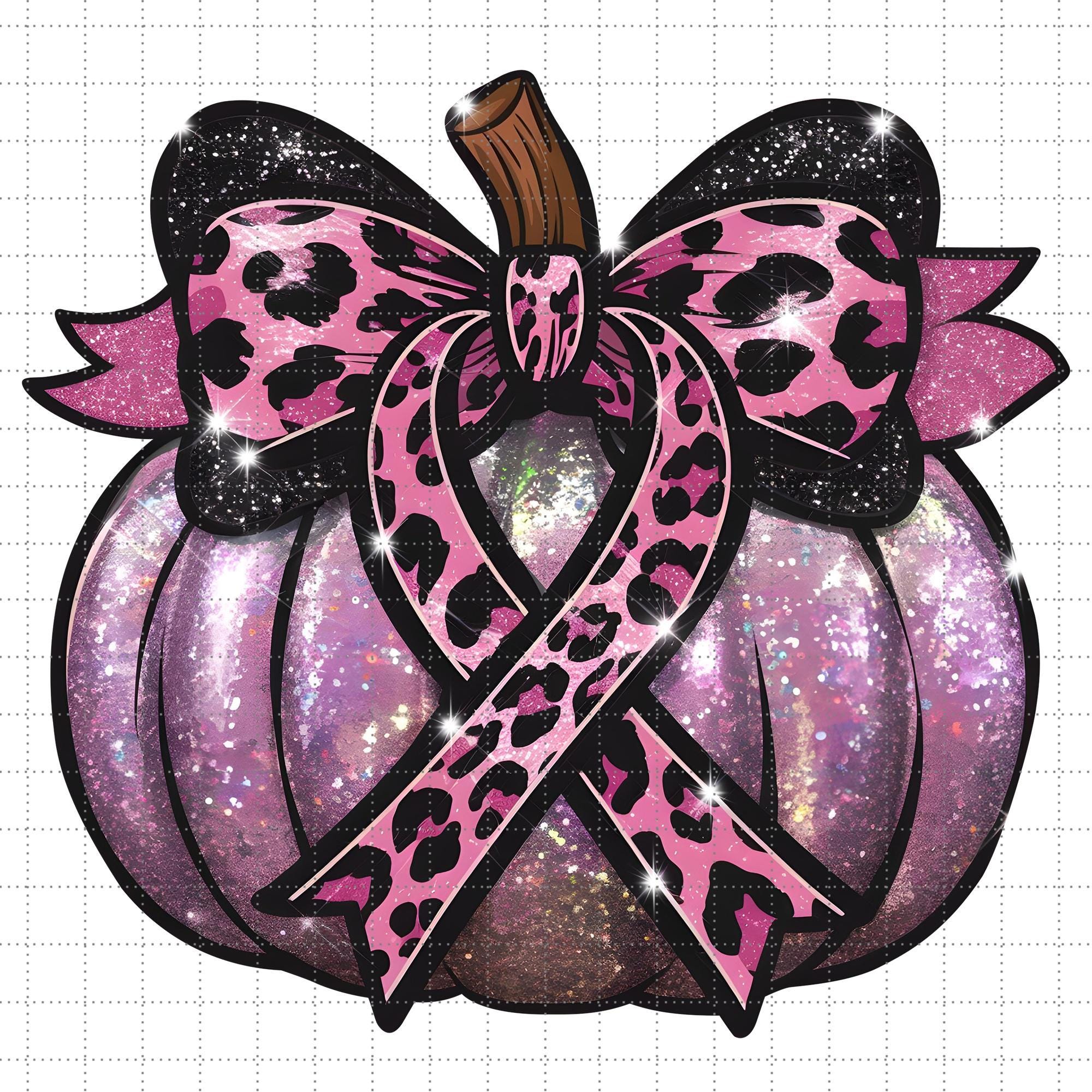 Breast Cancer Awareness Pumpkin Template - Etsy breast-cancer-awareness-pumpkin-template-etsy