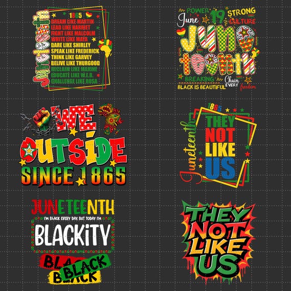 100+ Juneteenth Bundle Png, Juneteenth 1865 Png, Black History Png, Free-ish Png, They Not Like Us Png, Black Freedom, Juneteenth Celebrate
