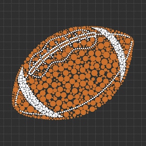 Feliz y divertido fútbol de lunares (Svg), Día Internacional de los Puntos (Svg) y PNG, Feliz Día de los Puntos, Arcoíris multicolor de lunares (Svg), 15 de septiembre