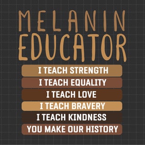 Dope Melanin Lehrer Schwarz Lehrer Dope Black Educators BHM svg, Black Pride svg, BLM svg, African American svg, Melanin svg