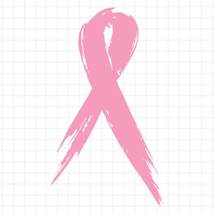 Pink Ribbon Breast Cancer Awareness Svg Png, Cancer Warrior Svg, Fight Cancer, Svg, Png Files For Cricut Sublimation