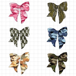 Paquete de arcos de camuflaje PNG, arco de camuflaje antiguo PNG, arco de camuflaje Coquette PNG, caza de patos PNG, arco de camuflaje Coquette PNG, camuflaje de la vieja escuela PNG, camuflaje para niñas