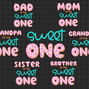 Geburtstags-Donuts-Baby, süßer erster Geburtstags-Donut, Donut-Liebhaber-Svg, für immer süß Svg, Svg, Png-Dateien für Cricut Sublimation