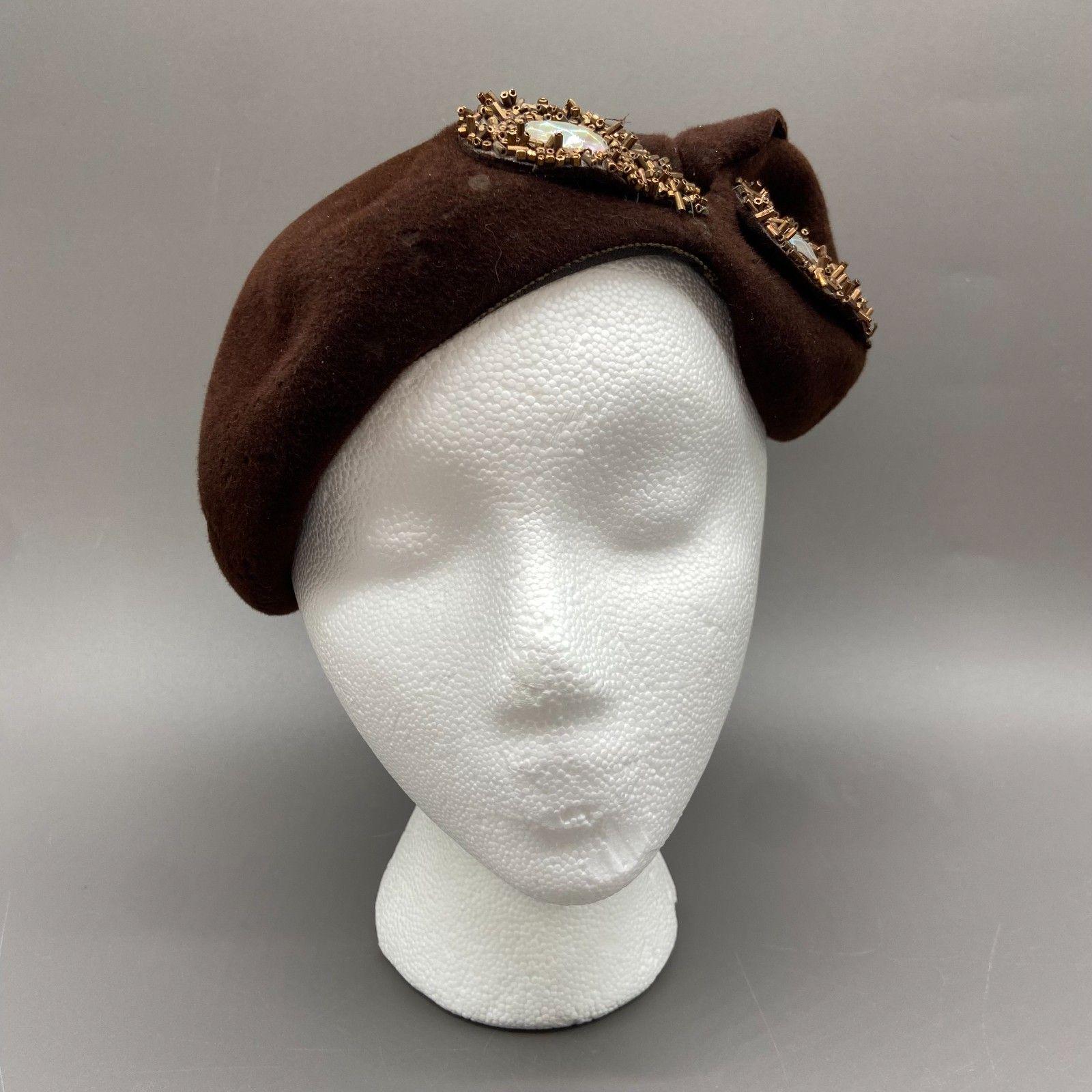 帽子 40s VINTAGE Borsalino LEO Tan 6 59cm 帽子 40s VINTAGE Borsalino LEO Tan 6 59cm 帽子 40s VINTAGE