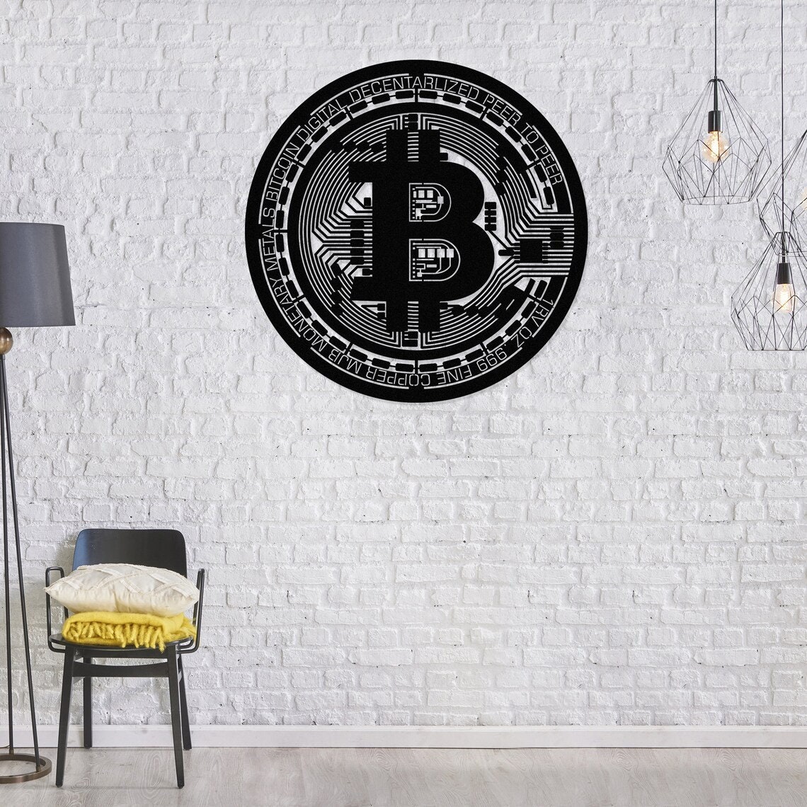 Bitcoin Wall Art, Finance Gifts, Metal Wall Decor, Cryptocurrency Wall Art,  BTC Metal Wall Art, Crytpo Metal Art, Gift for Her, Gift for Him - Etsy