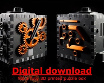 STL file Puzzle Box - Centrifugal Force Puzzle 🧩・3D printer design to download・Cults